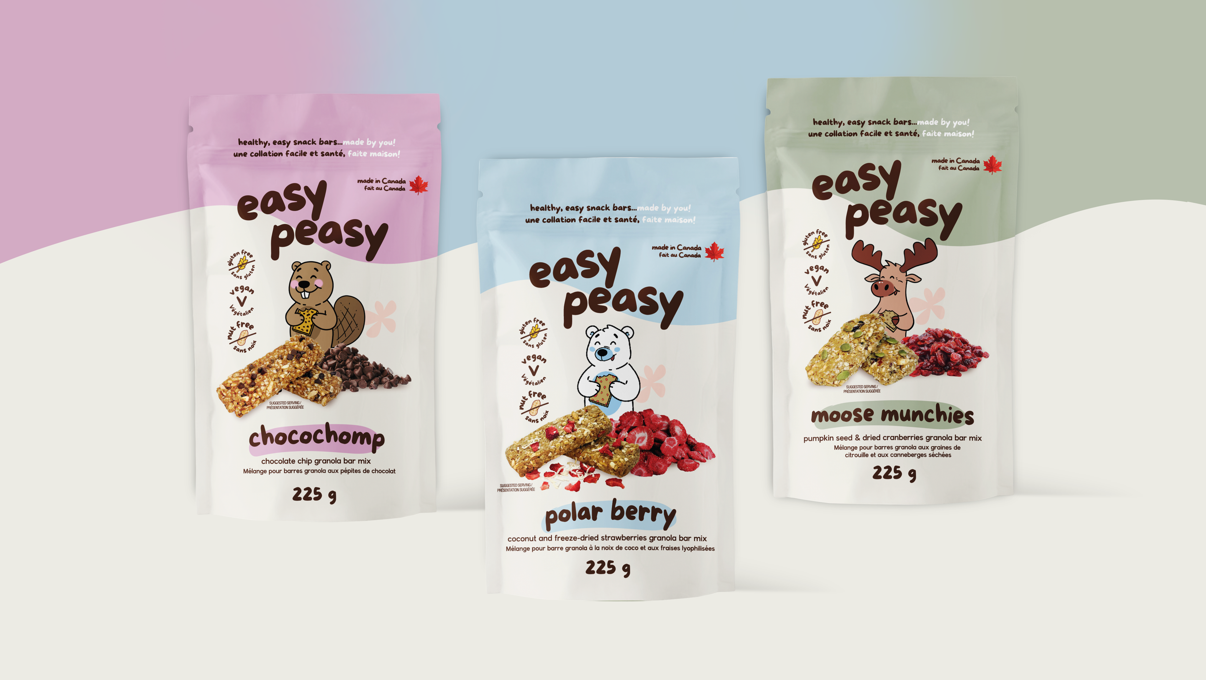 Moose Munchies Cranberry & Pumpkin Seed Granola Bar Mix