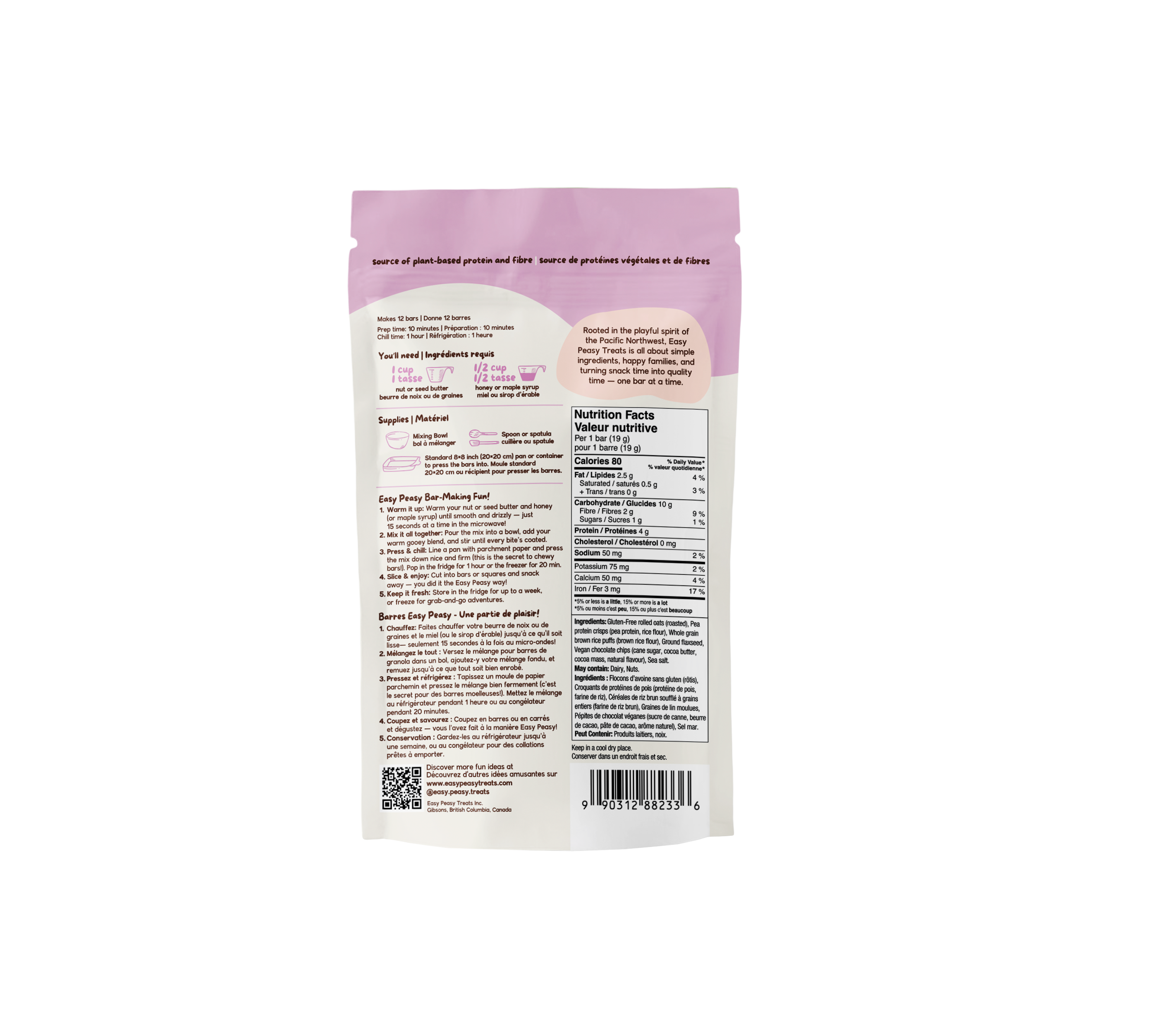 Chocochomp Chocolate Chip Granola Bar Mix