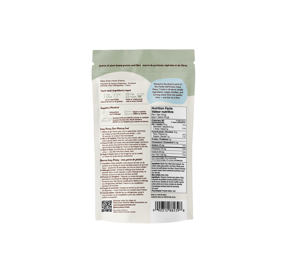 Moose Munchies Cranberry & Pumpkin Seed Granola Bar Mix